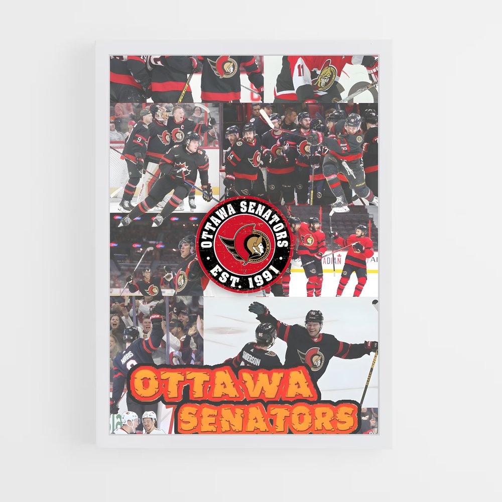 Poster Sensations Ottawa – affiche Hockey sur glace (vue 3)